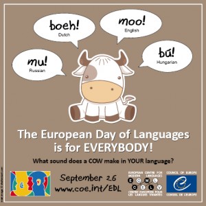 Did you know that English pigs and German pigs speak the same language?  But not cows, as German cows say "muh"