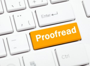 proofreading