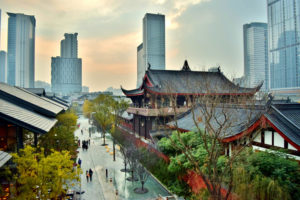 Chengdu skyline